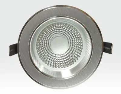 9W LED Einbau Downlight silber rund Warm Weiss / 2700-3200K 585lm 230VAC IP40 120Grad — Bild 3