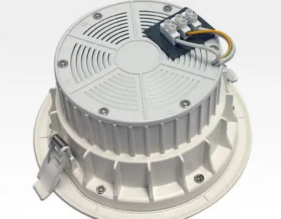 10W LED Einbau Downlight weiß rund Warm Weiß / 2700-3200K 600lm 230VAC IP44 120Grad — Bild 3