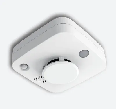 Branddetektor Rauch & Hitze & Sirenen-Gruppenbrandalarm Funk NA Serie EN14604